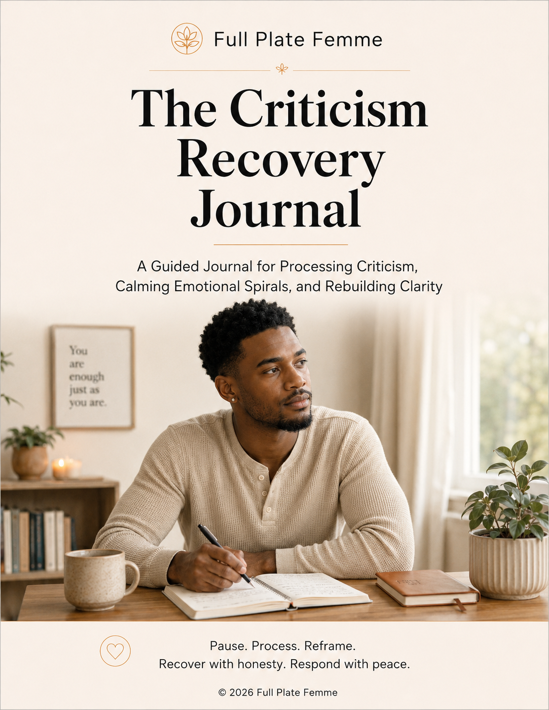 The Criticism Recovery Journal