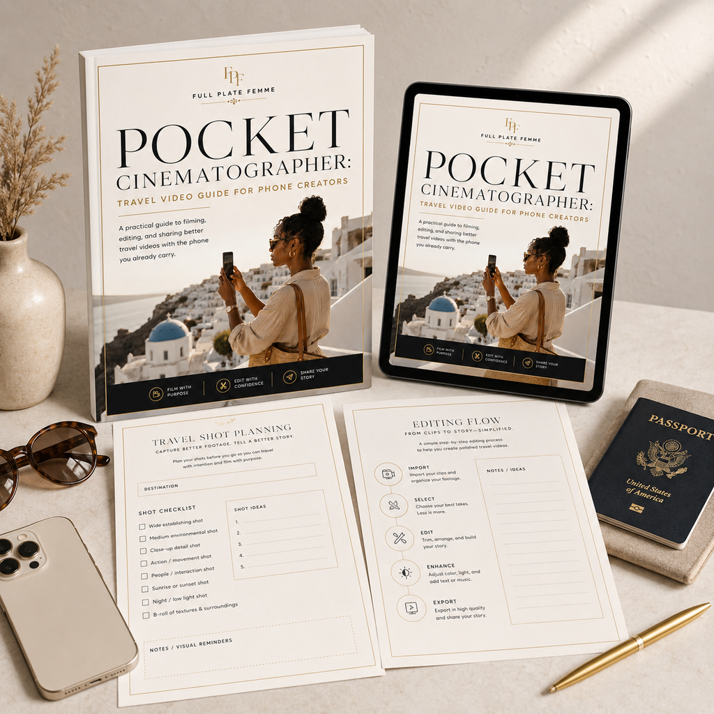 Pocket Cinematographer: Travel Video Guide for Phone Creators