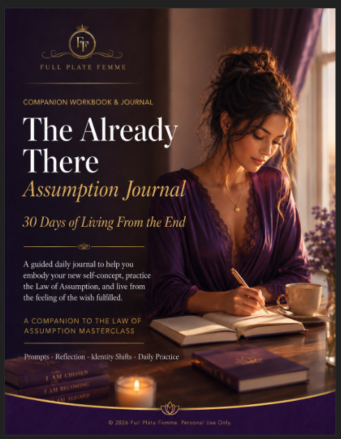 The Already There Assumption Journal 30 Days of Living From the End