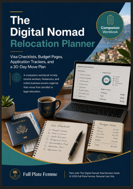 The Complete Digital Nomad Bundle: Visa Decision Guide + Relocation Planner