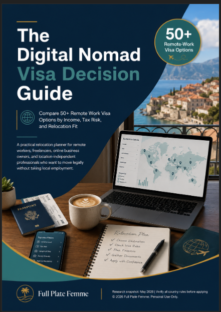 The Complete Digital Nomad Bundle: Visa Decision Guide + Relocation Planner