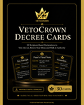 VetoCrown Decree Cards product cover